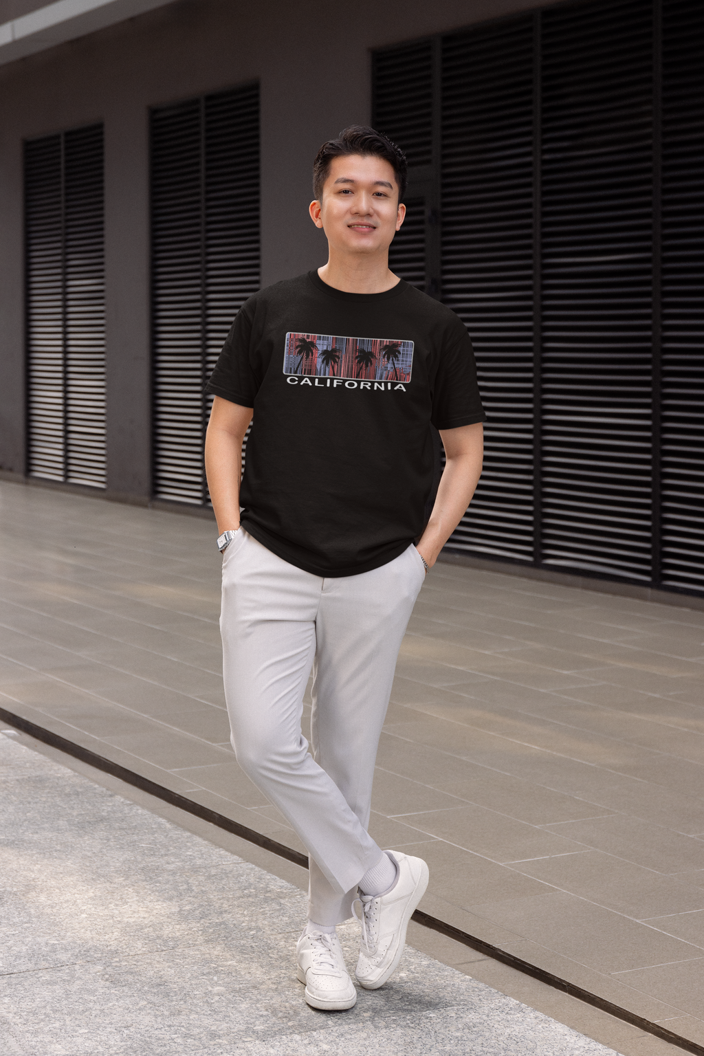 Cotton Black T-Shirt
