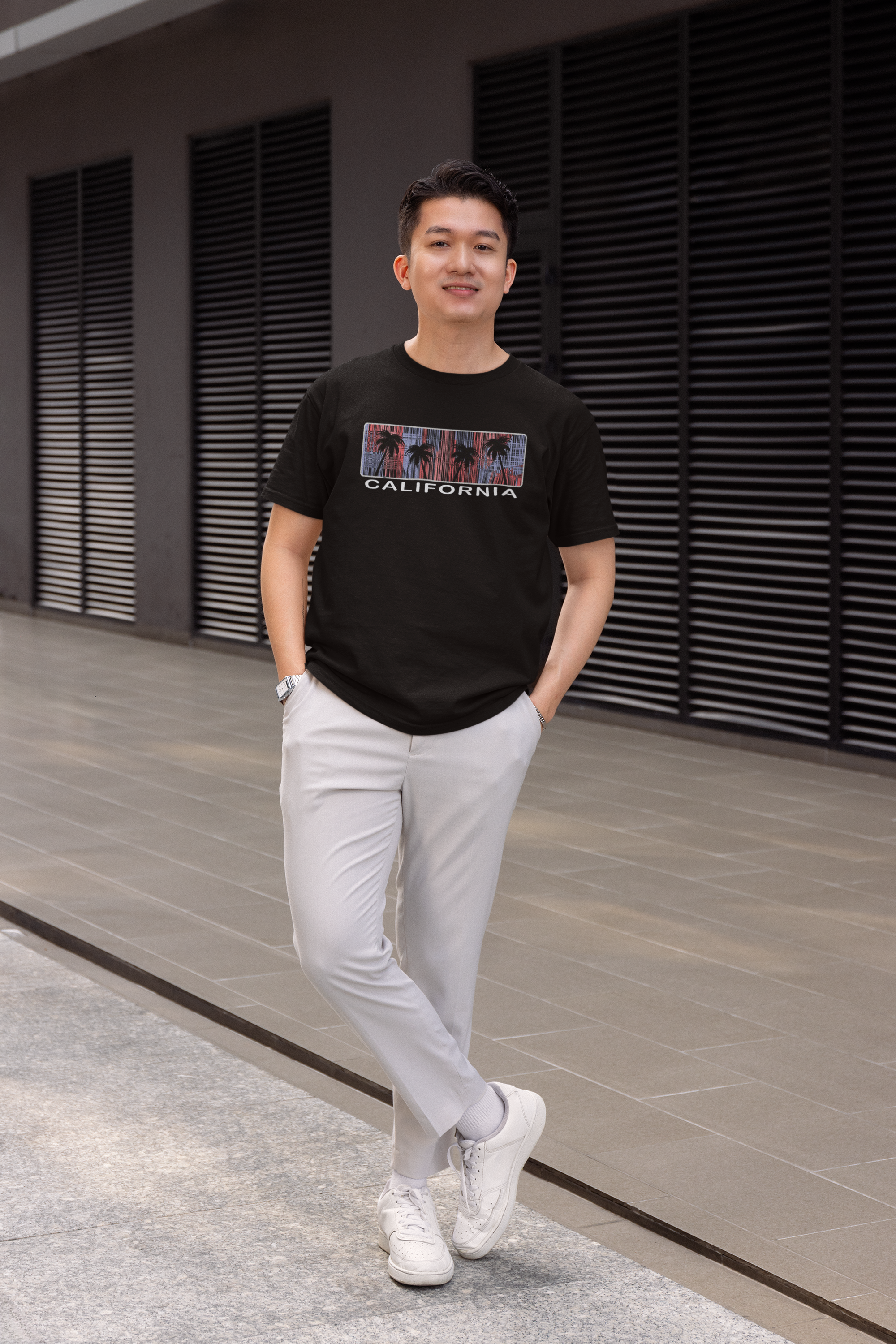 Cotton Black T-Shirt
