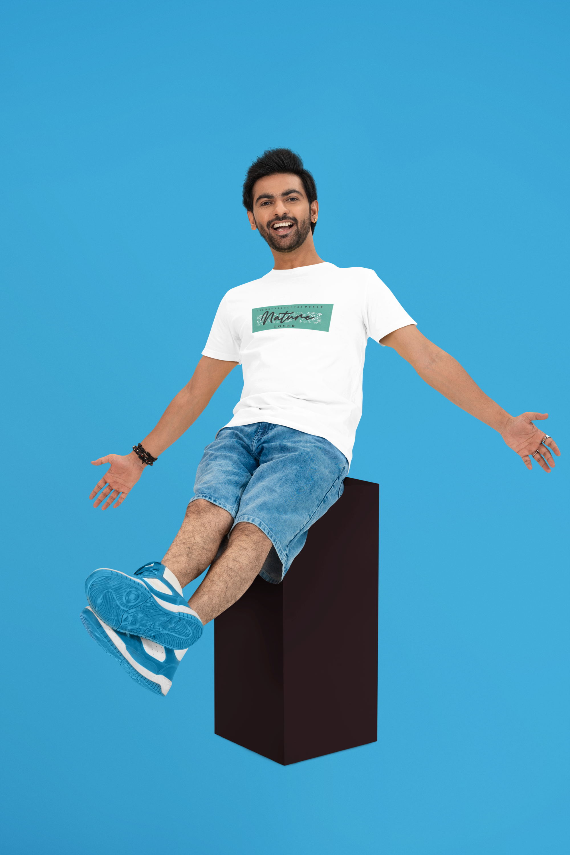 Men's graphic printed T- shirt