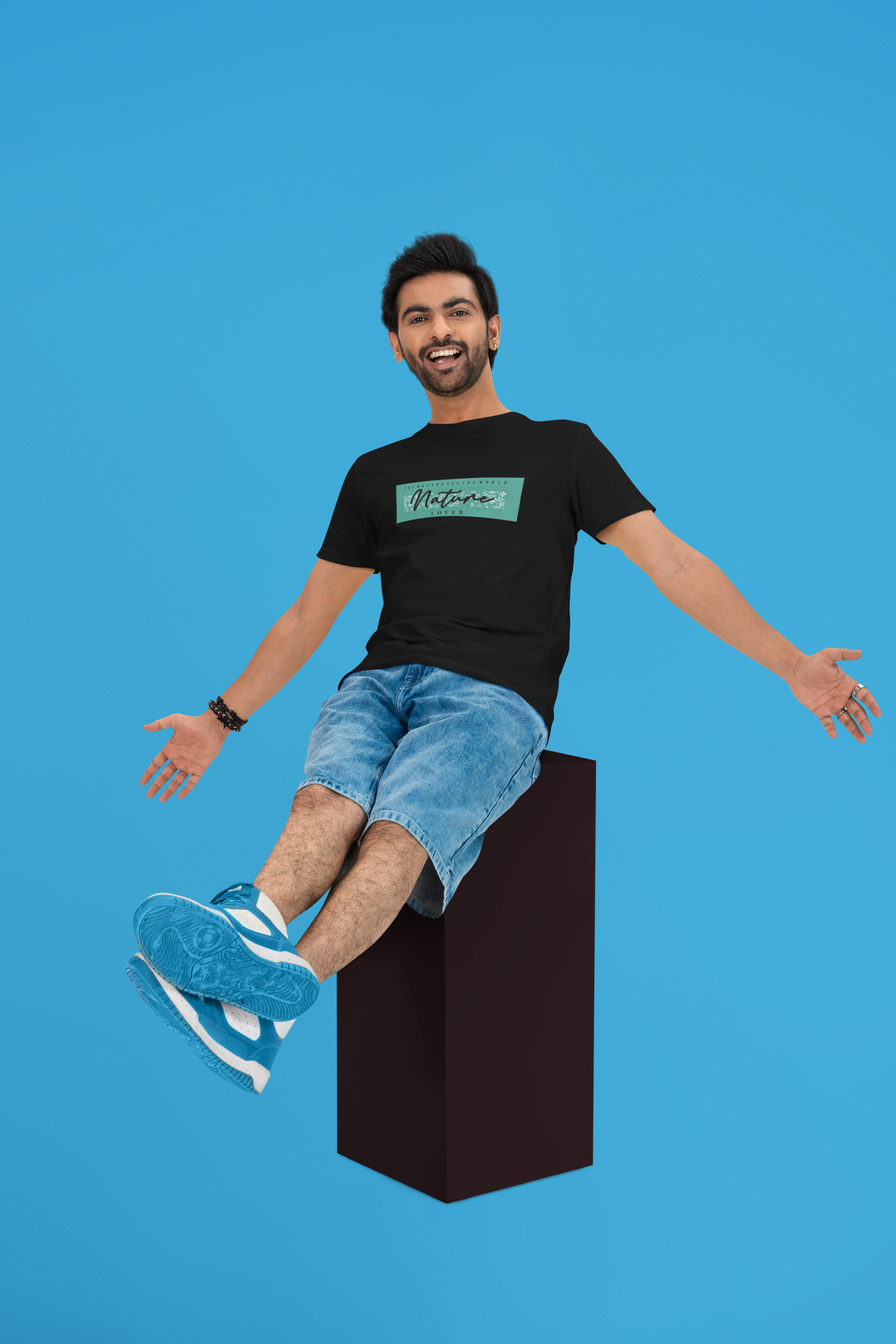 Men's graphic printed T- shirt