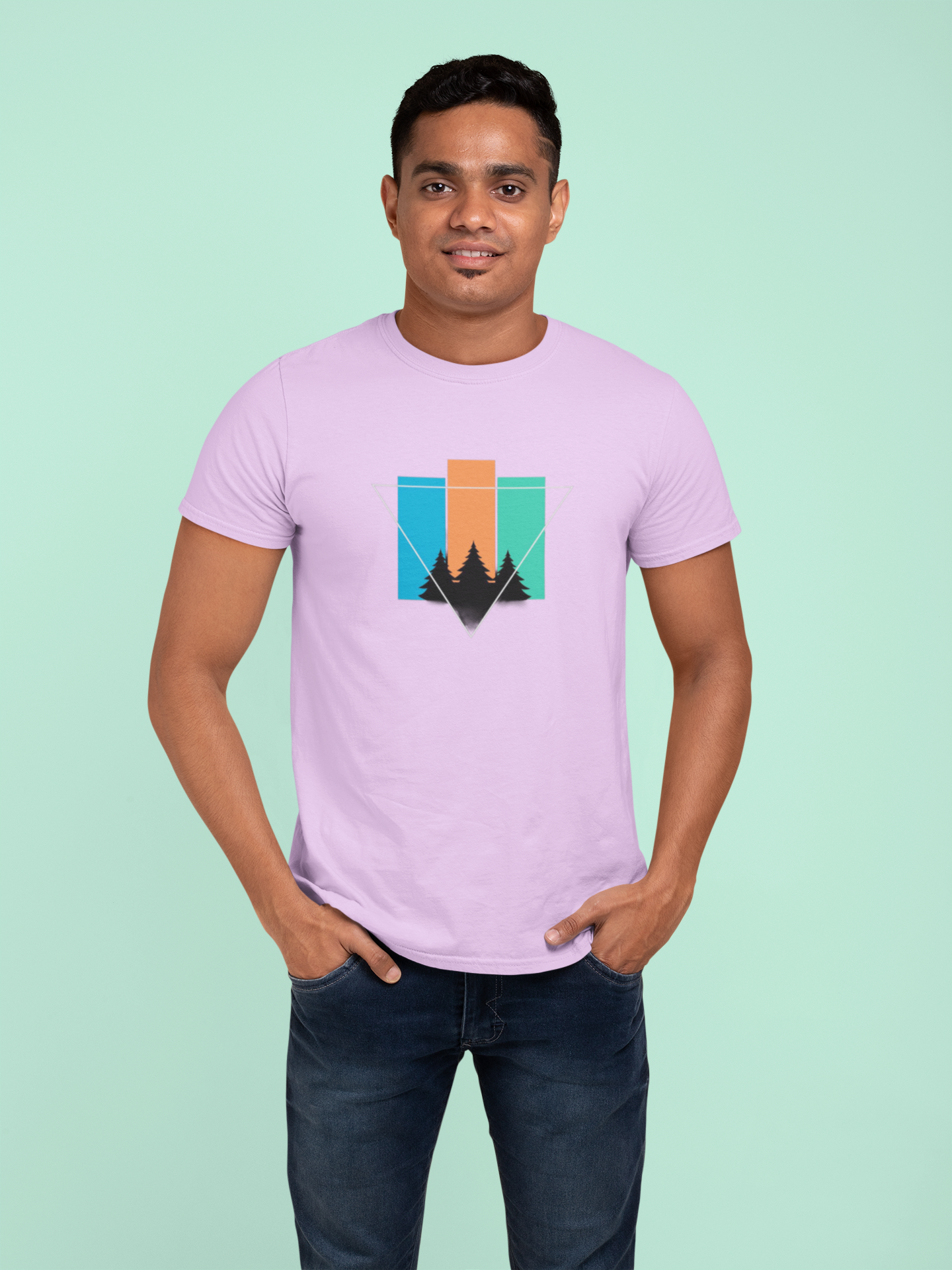 Men's  graphic printed T- shirt